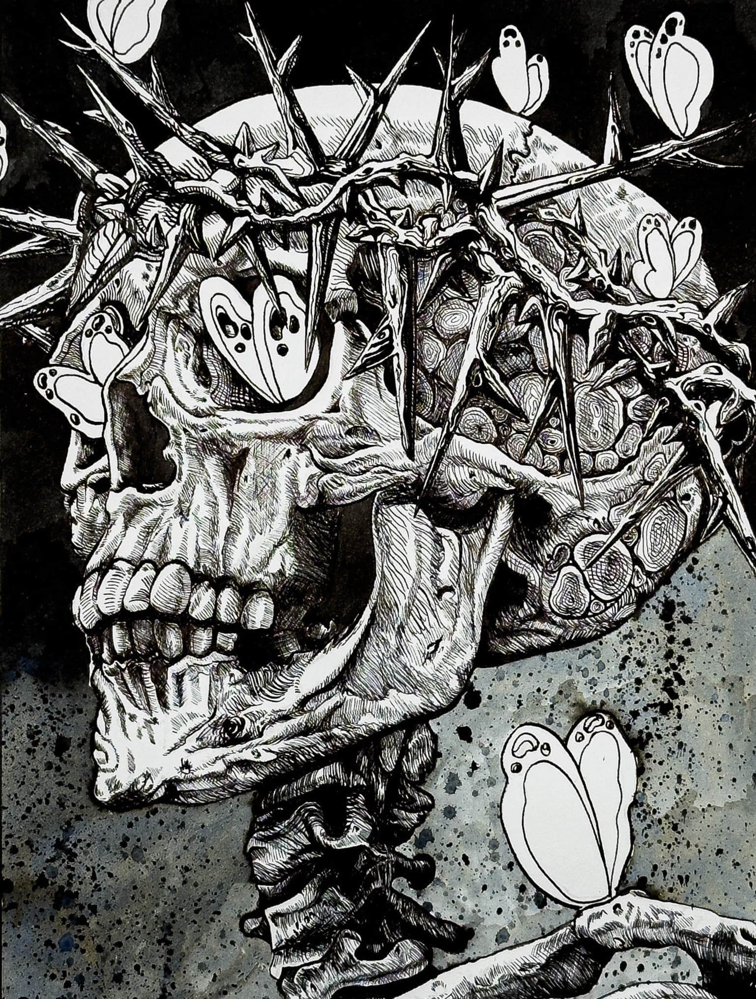 Death Crowned in Thorns